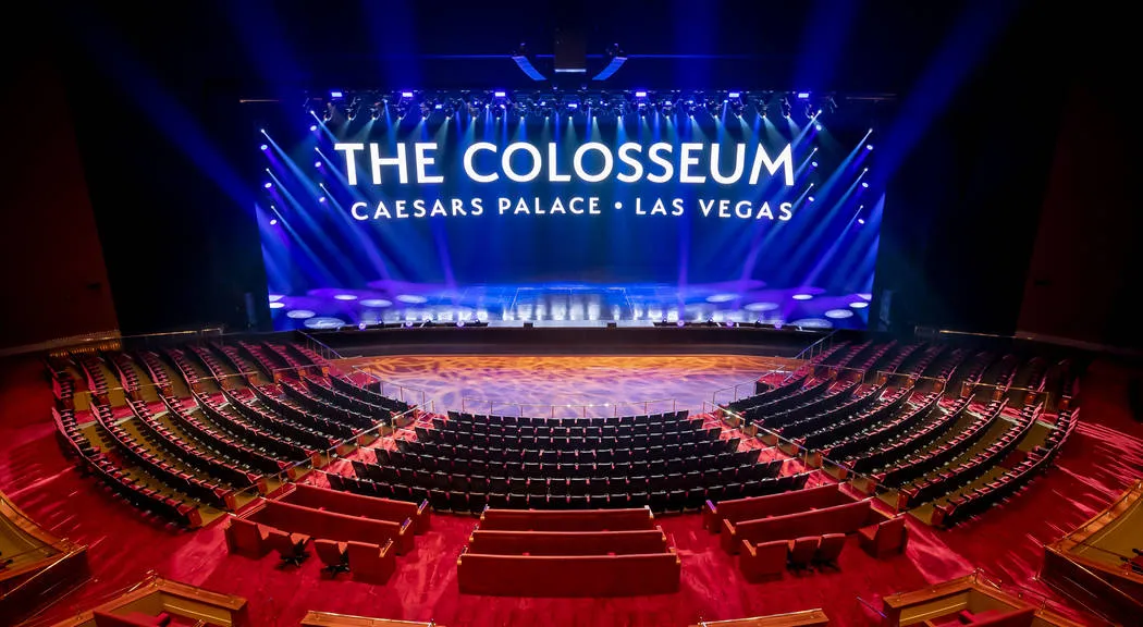 The Colosseum at Caesars Palace